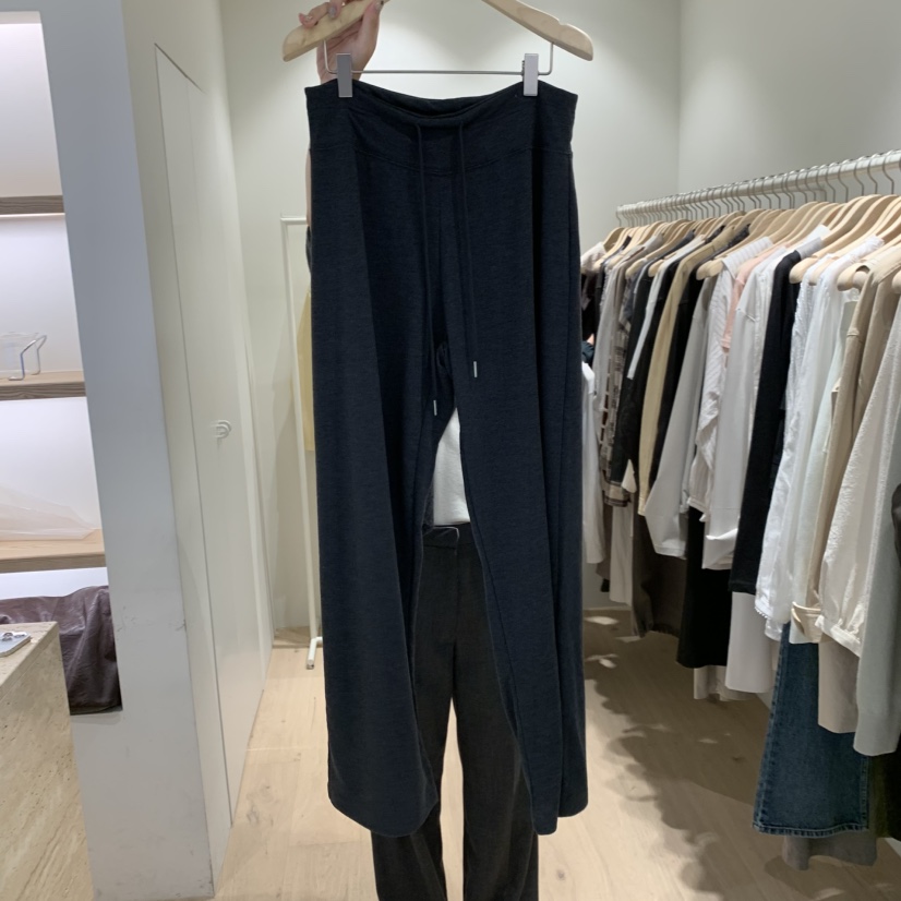 LIFFEY韓國代購女士新款推薦人氣休閑時尚真品熱賣休閑褲LIFFEY休閑褲圖色1墨