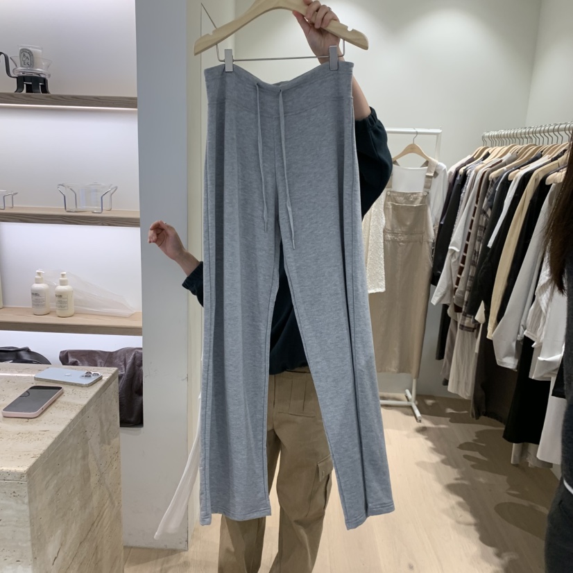 LIFFEY韓國代購女士新款推薦人氣休閑時尚真品熱賣休閑褲LIFFEY休閑褲圖色2灰