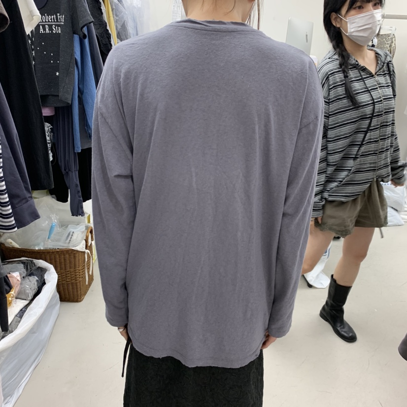 SOLD OUT東大門代購女士新款休閑時尚人氣真品長袖T恤復古SOLD OUT長袖T恤