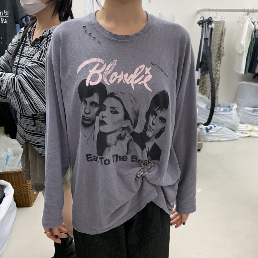SOLD OUT東大門代購女士新款休閑時尚人氣真品長袖T恤復古SOLD OUT長袖T恤圖色3