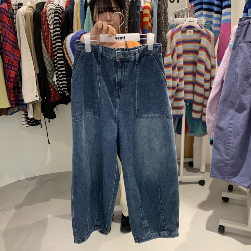 VENTI東大門直郵女士新品真品熱賣時尚人氣推薦休閑休閑褲VENTI休閑褲圖色1中藍