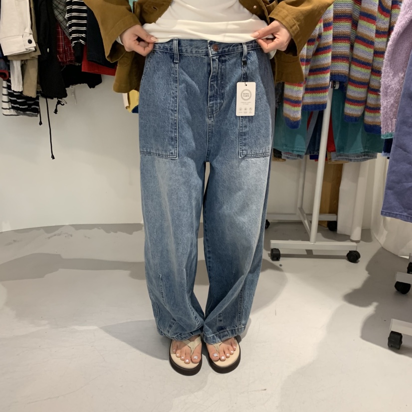 VENTI東大門直郵女士新品真品熱賣時尚人氣推薦休閑休閑褲VENTI休閑褲圖色2淺藍