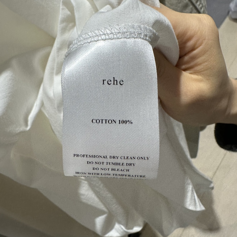 REHE東大門實拍女士新品推薦時尚人氣休閑長袖T恤插肩寬松REHE長袖T恤