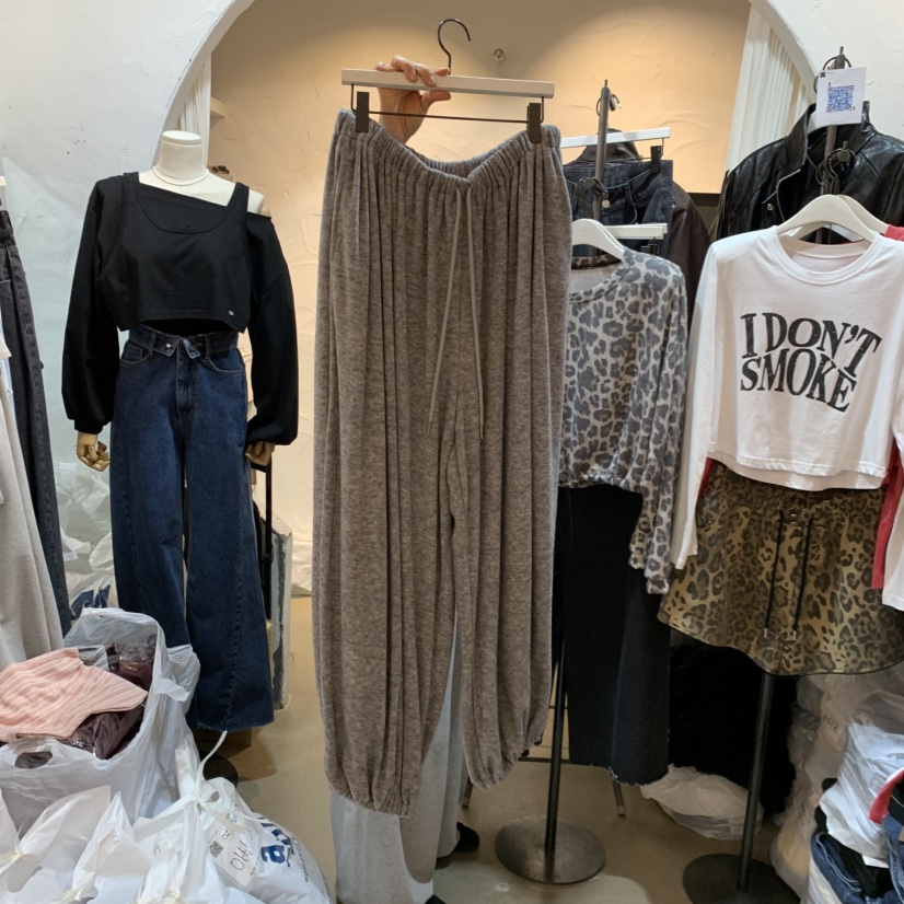 OZ韓國代購女士新款熱賣真品人氣時尚推薦休閑休閑褲OZ.ounce休閑褲圖色2