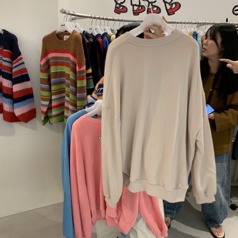 VENTI東大門實拍女士新品人氣真品熱賣休閑時尚推薦衛衣圓點VENTI衛衣
