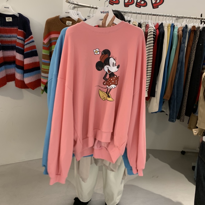 VENTI東大門實拍女士新品人氣真品熱賣休閑時尚推薦衛衣圓點VENTI衛衣圖色2