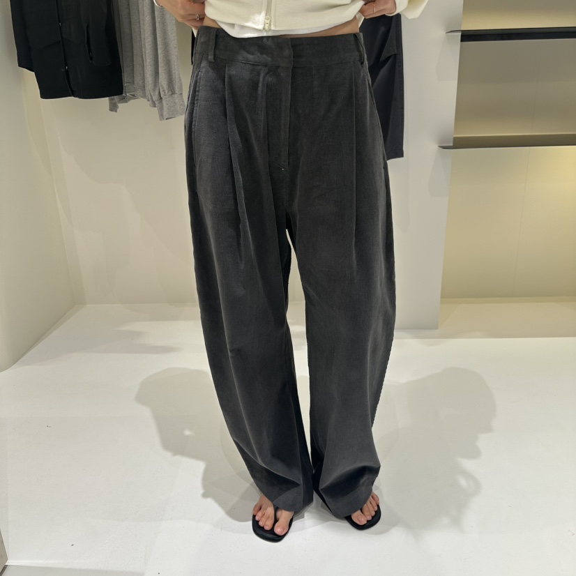 STILL MATTER東大門直郵女士新品真品時尚休閑休閑褲燈芯絨Still Matter休閑褲圖色1墨色