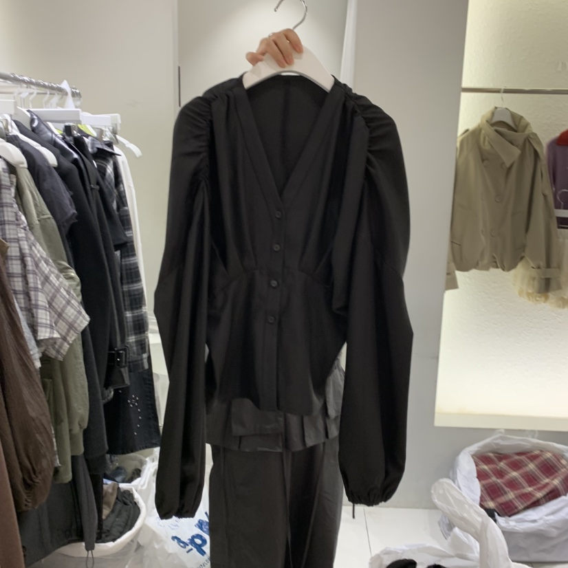 TYCHE東大門代購女裝新品人氣休閑時尚熱賣真品襯衫蕾絲衫TYCHE襯衫/蕾絲衫圖色2