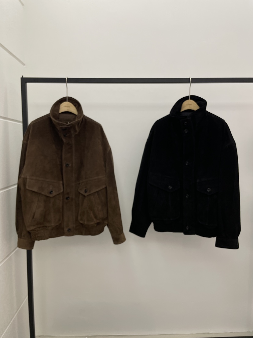 MOVENNE韓國代購女士新款休閑推薦真品時尚熱賣夾克絨面革MOVENNE夾克
