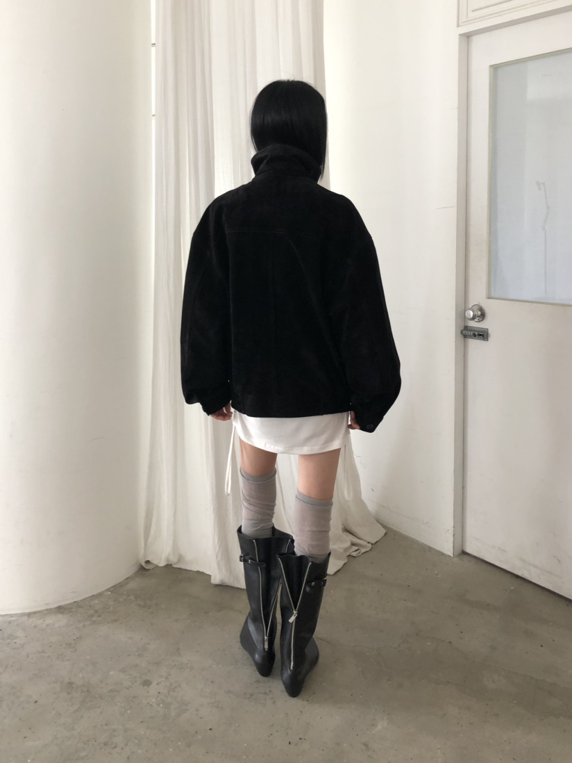MOVENNE韓國代購女士新款休閑推薦真品時尚熱賣夾克絨面革MOVENNE夾克
