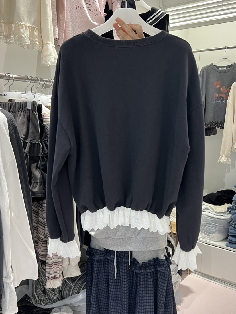 BE&amp;BE東大門直郵女裝新品熱賣真品休閑人氣時尚衛衣BE&be衛衣