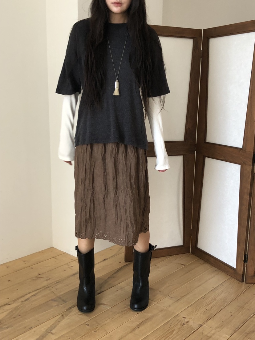 TORRE東大門代購女士新品休閑真品時尚推薦熱賣半身裙中短裙TORRE半身裙/中短裙