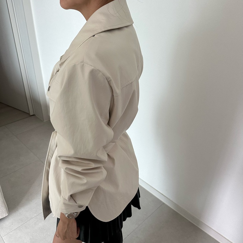 SOUIT東大門代購女士新款推薦時尚人氣休閑熱賣皮衣含腰帶SOUIT by mabel皮衣