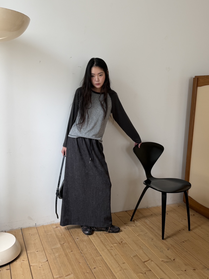 TORRE東大門實拍女裝新款人氣休閑推薦真品時尚熱賣長裙絲絨TORRE長裙