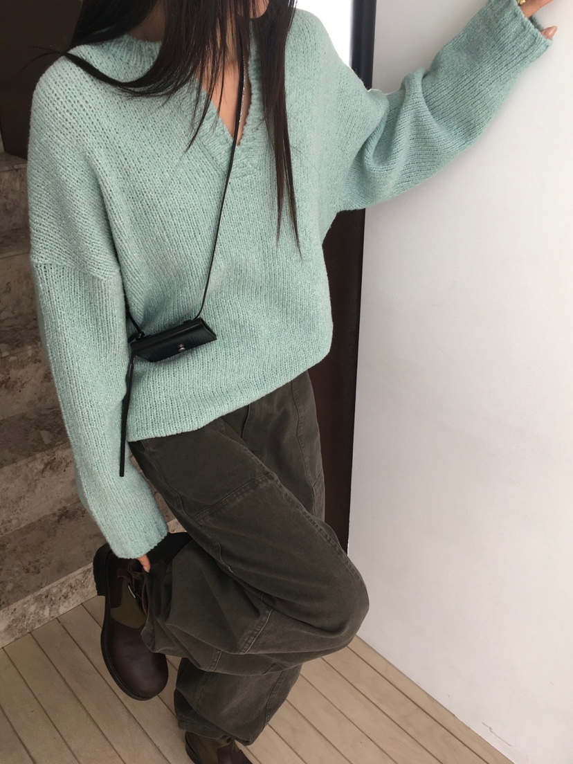 MINIMUZE韓國代購女裝新品休閑熱賣時尚推薦真品人氣毛衣MINIMUZE毛衣