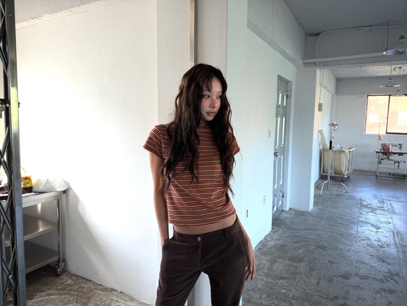 AWESOME SAUCE韓國直郵女裝新品熱賣時尚推薦真品休閑T恤AWESOME SAUCET恤