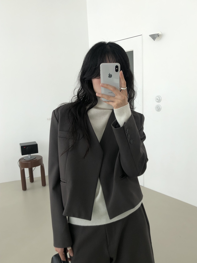 LE VASE東大門實拍女裝新款真品熱賣推薦人氣夾克不含內搭LE VASE夾克