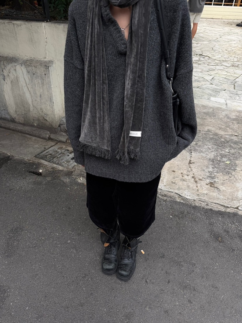 MINIMUZE東大門直郵女士新品熱賣休閑半身裙中短裙天鵝絨MINIMUZE半身裙/中短裙
