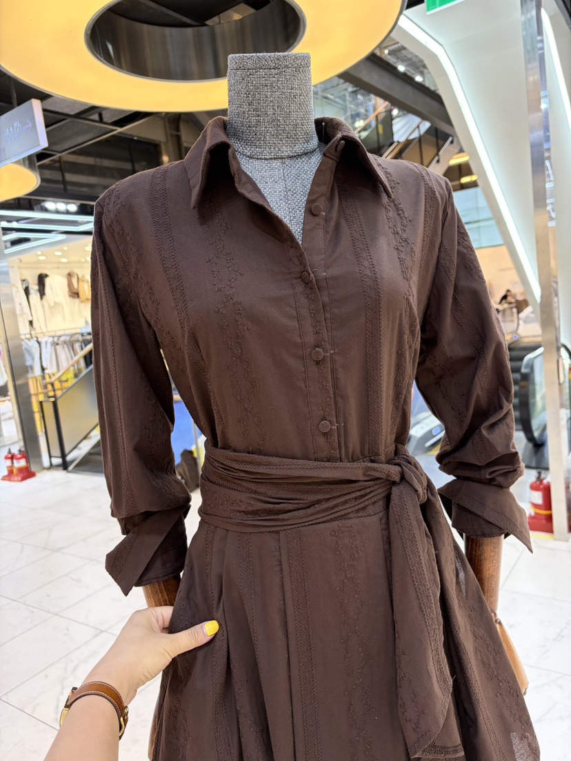 TANIA東大門代購女裝新款休閑推薦真品時尚熱賣連衣裙刺繡TANIA連衣裙