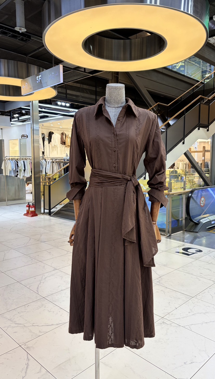 TANIA東大門代購女裝新款休閑推薦真品時尚熱賣連衣裙刺繡TANIA連衣裙圖色1
