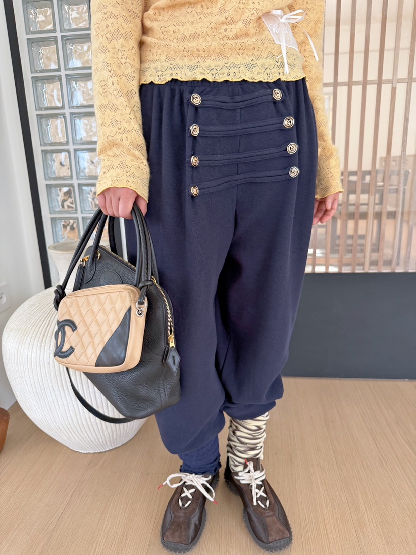 BOUTIQUE-L東大門代購女士新款推薦時尚休閑真品人氣休閑褲BOUTIQUE-L休閑褲