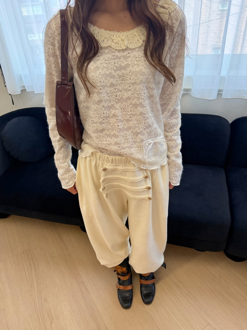 BOUTIQUE-L東大門代購女士新款推薦時尚休閑真品人氣休閑褲BOUTIQUE-L休閑褲