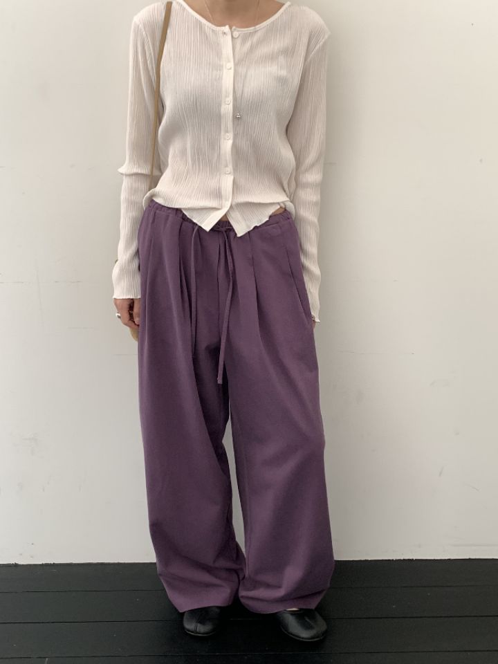 KOMOREBI韓國直郵女裝新款人氣推薦時尚真品休閑熱賣休閑褲KOMOREBI休閑褲
