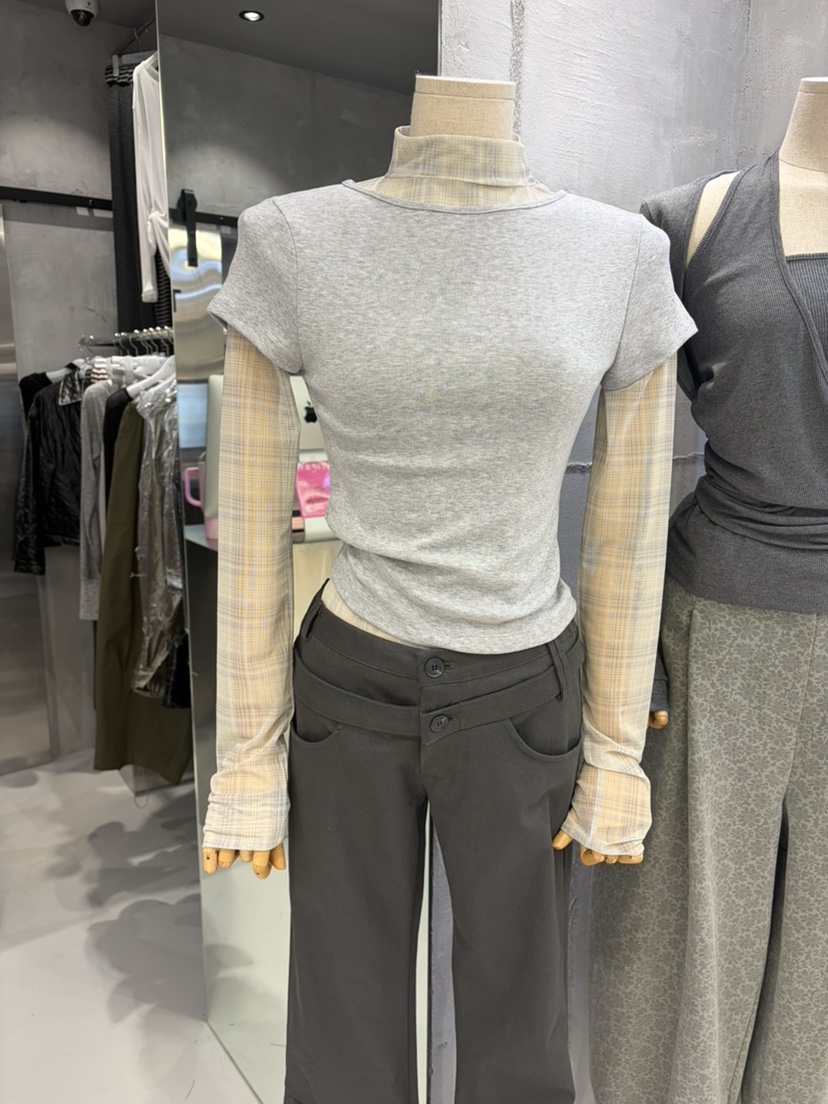 TIPSY東大門實拍女裝新品推薦時尚人氣真品休閑熱賣長袖T恤TIPSY長袖T恤