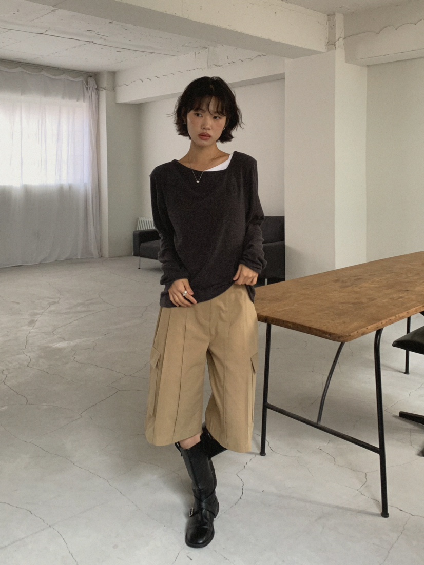 MOSMOS東大門代購女裝新品推薦時尚人氣真品休閑熱賣短褲MOSMOS短褲