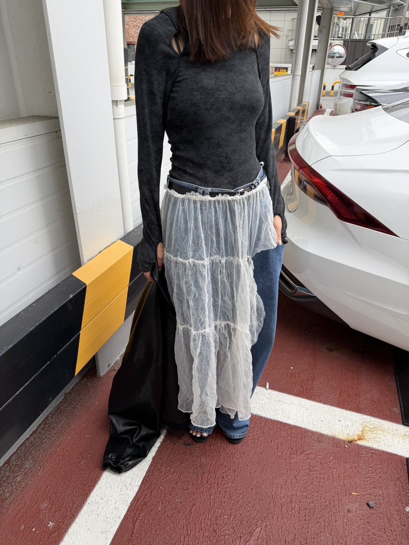 FRANC—L韓國代購女裝新款休閑真品時尚人氣半身裙中短裙FRANC半身裙/中短裙