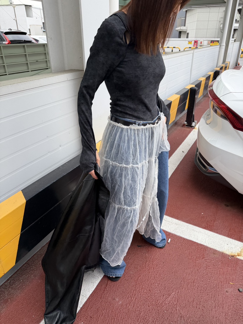 FRANC—L韓國代購女裝新款休閑真品時尚人氣半身裙中短裙FRANC半身裙/中短裙