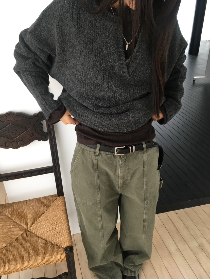 MINIMUZE韓國代購女士新款熱賣人氣休閑時尚推薦長袖T恤紐扣MINIMUZE長袖T恤