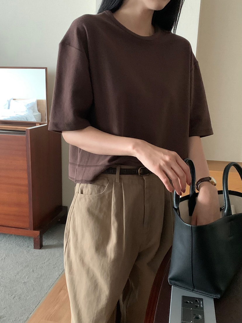 BLEECKER東大門實拍女裝新款時尚熱賣休閑真品推薦人氣T恤BLEECKERT恤