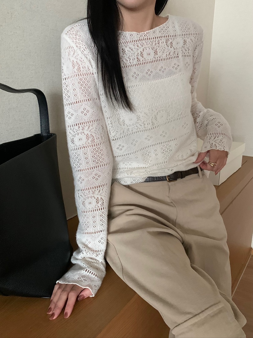BLEECKER韓國直郵女士新款推薦熱賣人氣時尚休閑真品長袖T恤BLEECKER長袖T恤