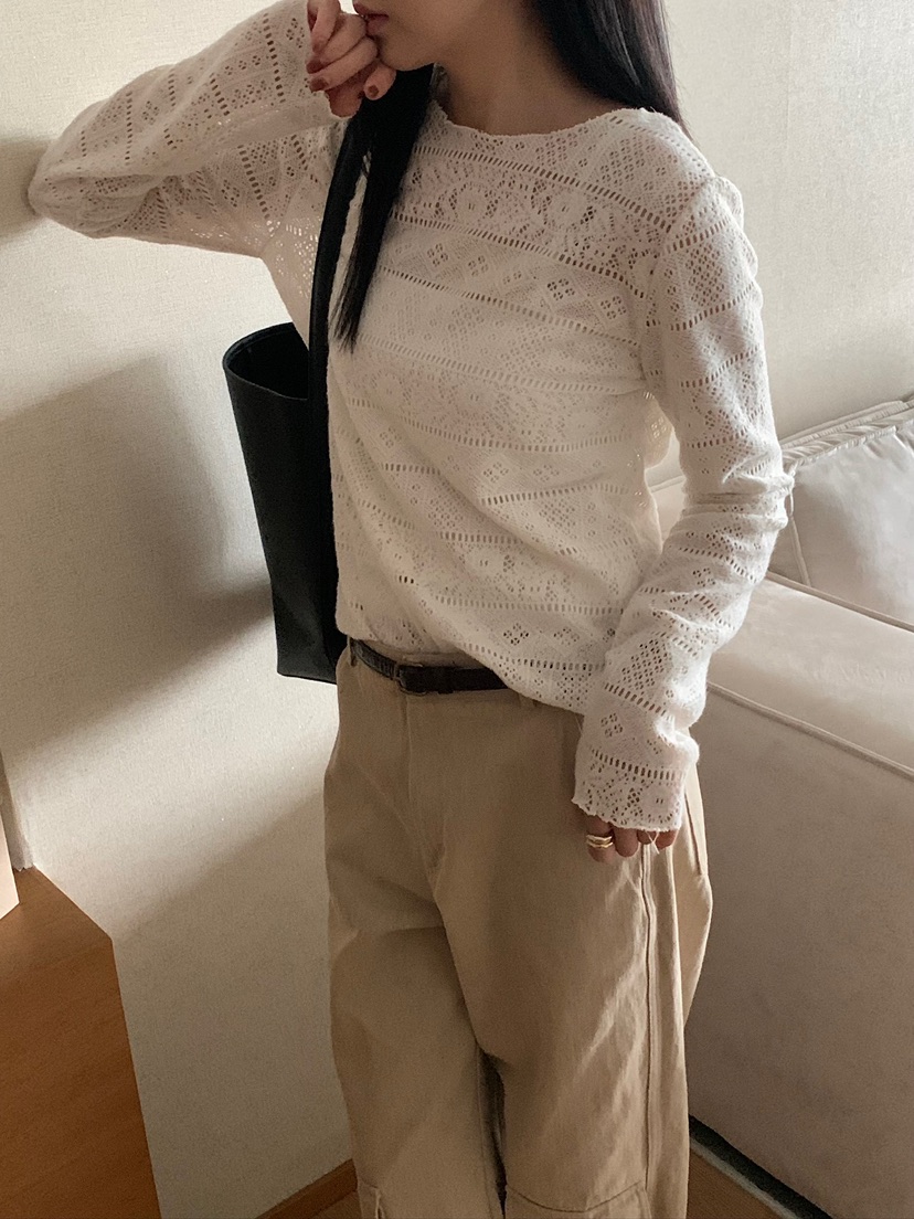 BLEECKER韓國直郵女士新款推薦熱賣人氣時尚休閑真品長袖T恤BLEECKER長袖T恤