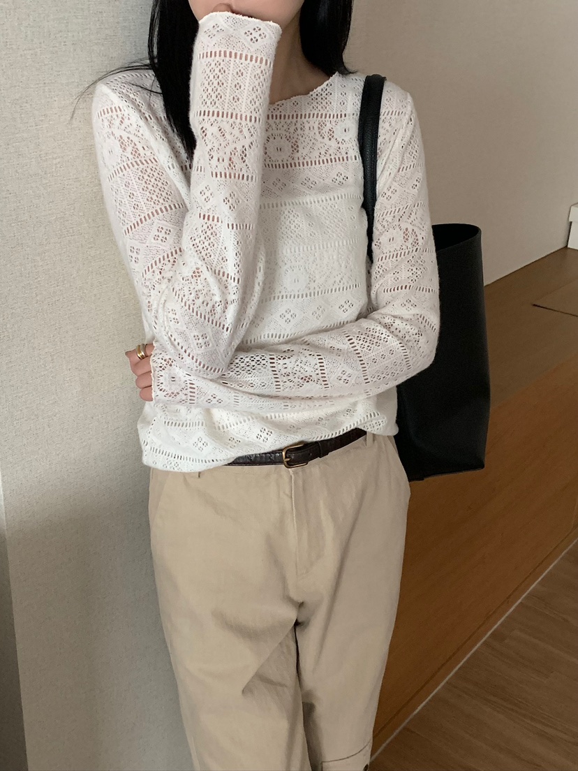 BLEECKER韓國直郵女士新款推薦熱賣人氣時尚休閑真品長袖T恤BLEECKER長袖T恤