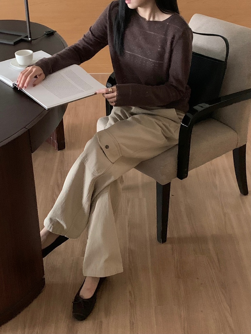 BLEECKER韓國直郵女士新款推薦熱賣人氣時尚休閑真品長袖T恤BLEECKER長袖T恤
