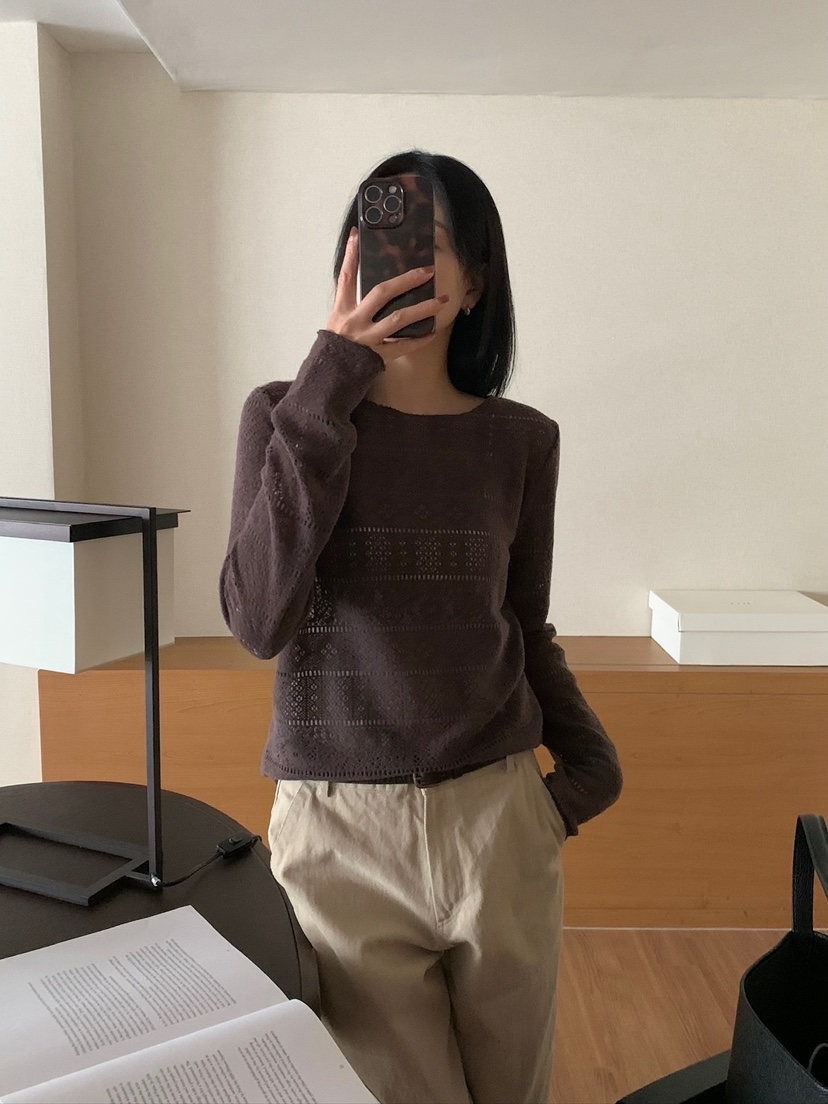 BLEECKER韓國直郵女士新款推薦熱賣人氣時尚休閑真品長袖T恤BLEECKER長袖T恤