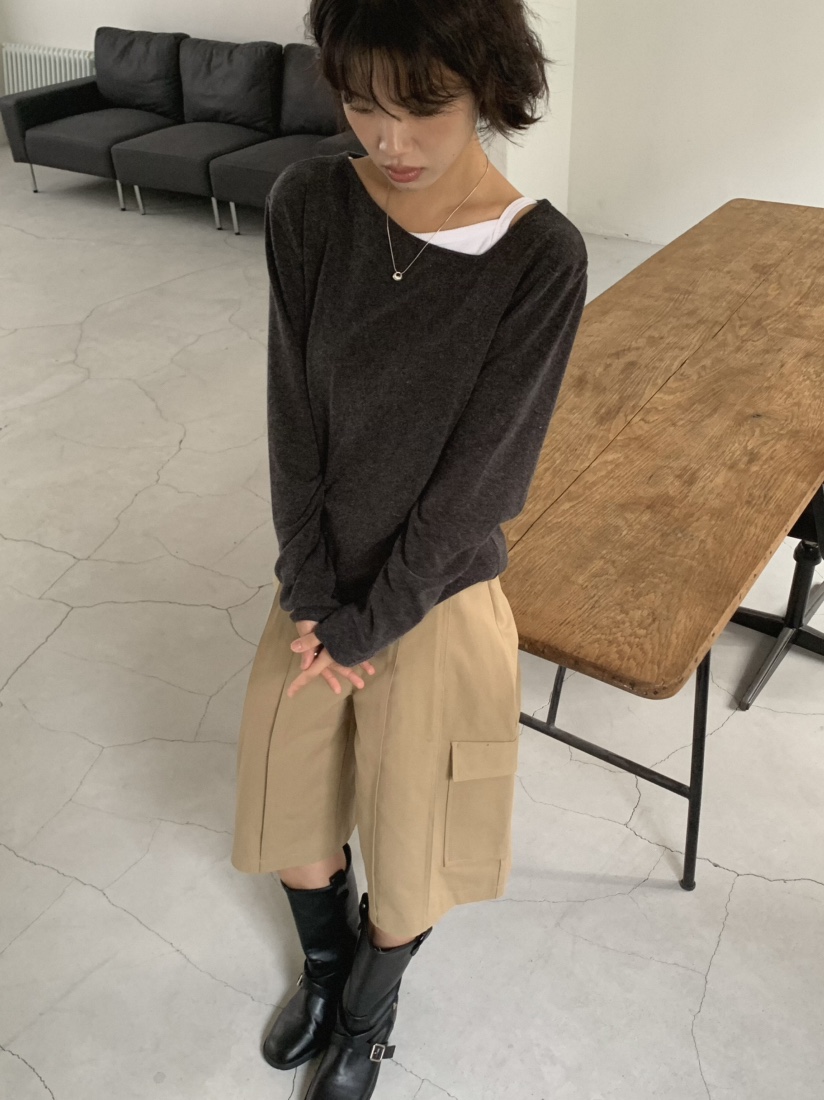 MOSMOS韓國代購女裝新款休閑真品人氣熱賣時尚推薦針織衫MOSMOS針織衫