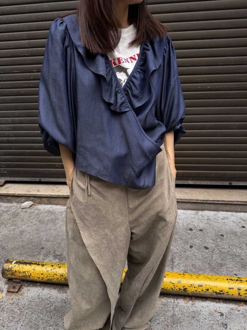 FRANC—L東大門實拍女裝新品人氣熱賣時尚真品襯衫蕾絲衫FRANC襯衫/蕾絲衫