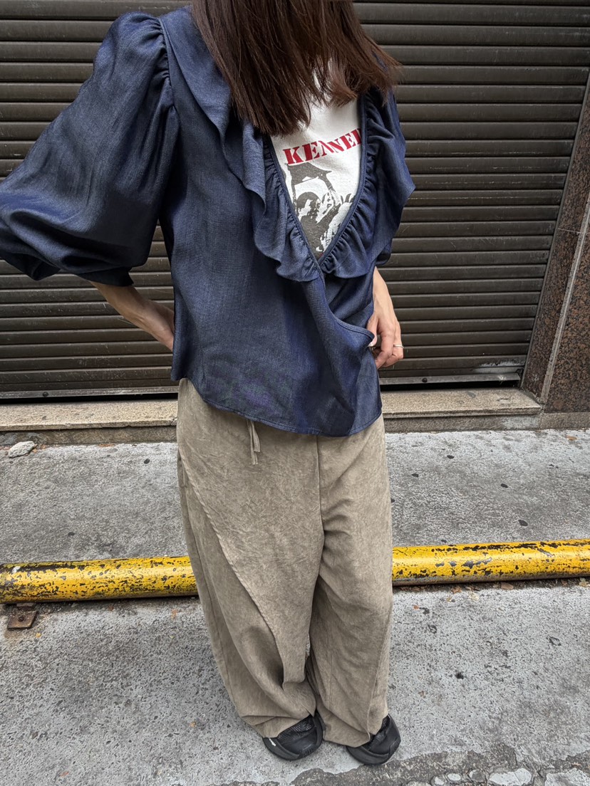 FRANC—L東大門實拍女裝新品人氣熱賣時尚真品襯衫蕾絲衫FRANC襯衫/蕾絲衫