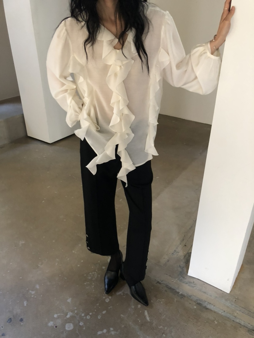 MOVENNE東大門代購女裝新款休閑時尚熱賣真品推薦襯衫蕾絲衫MOVENNE襯衫/蕾絲衫