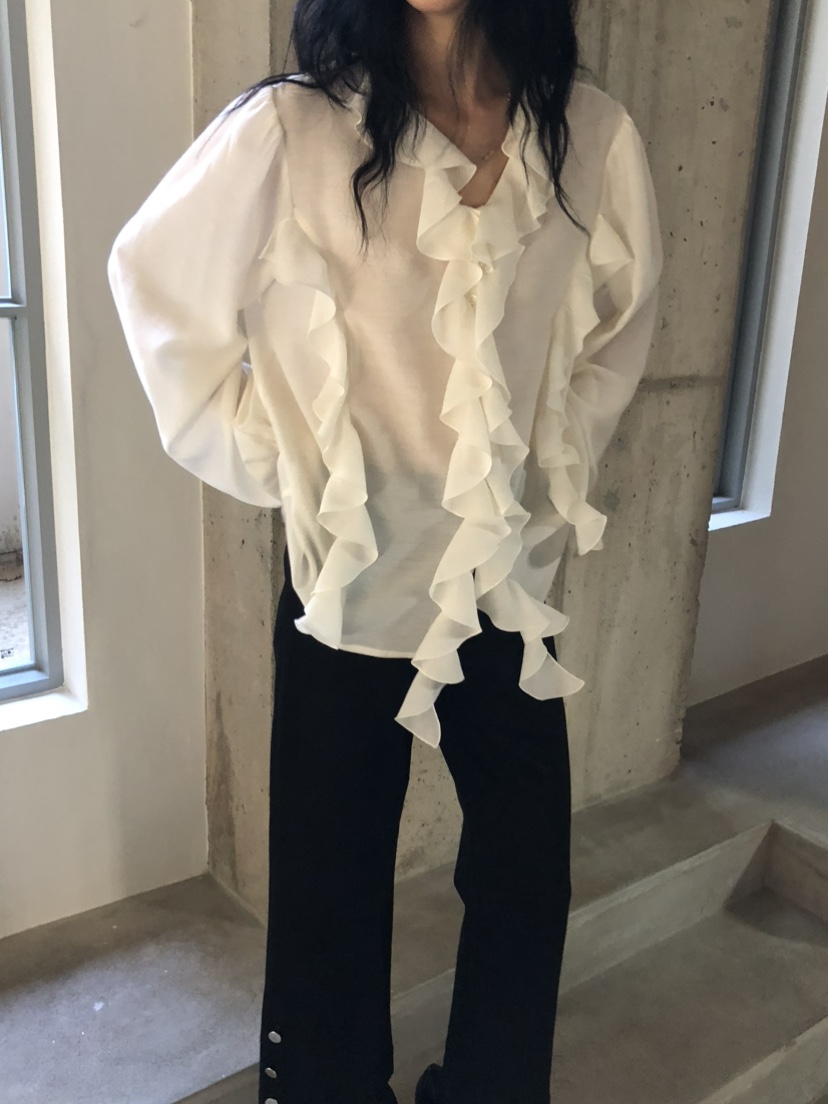 MOVENNE東大門代購女裝新款休閑時尚熱賣真品推薦襯衫蕾絲衫MOVENNE襯衫/蕾絲衫