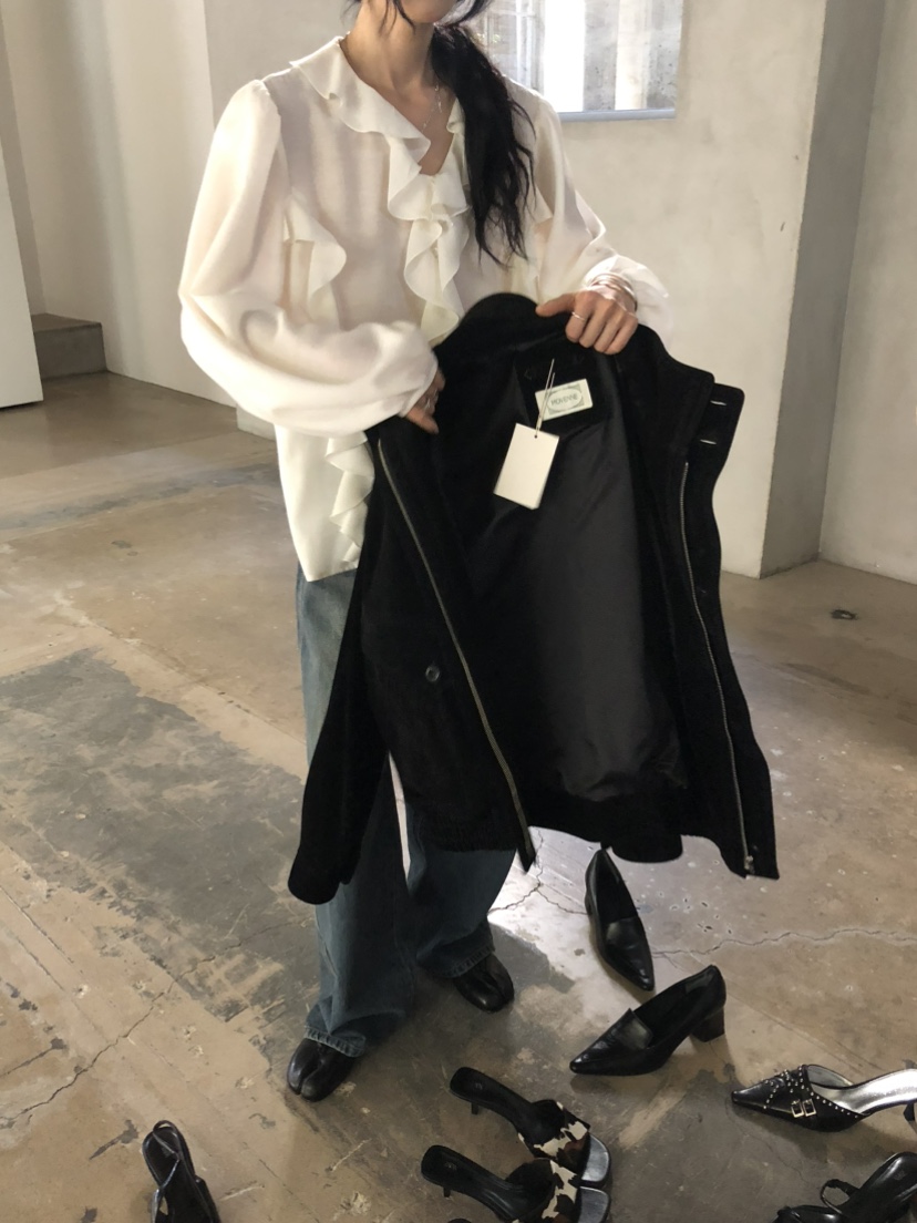 MOVENNE東大門代購女裝新款休閑時尚熱賣真品推薦襯衫蕾絲衫MOVENNE襯衫/蕾絲衫