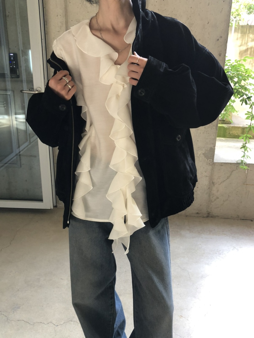 MOVENNE東大門代購女裝新款休閑時尚熱賣真品推薦襯衫蕾絲衫MOVENNE襯衫/蕾絲衫