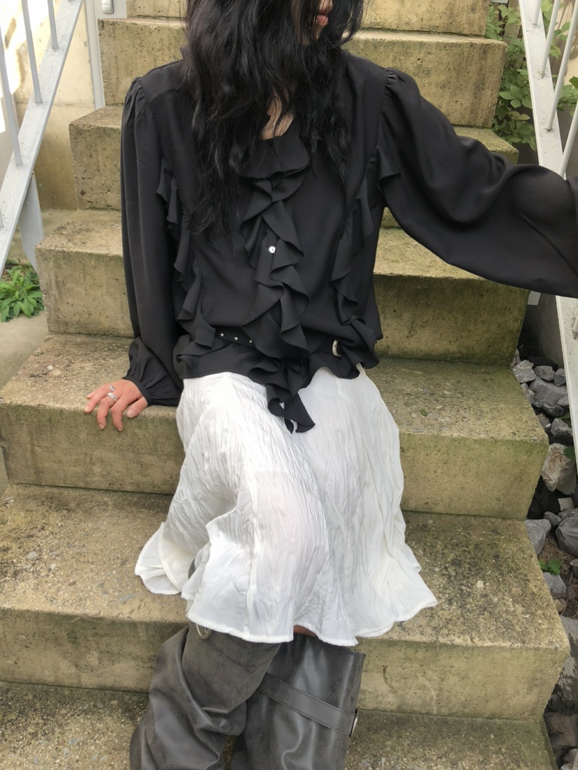 MOVENNE東大門代購女裝新款休閑時尚熱賣真品推薦襯衫蕾絲衫MOVENNE襯衫/蕾絲衫