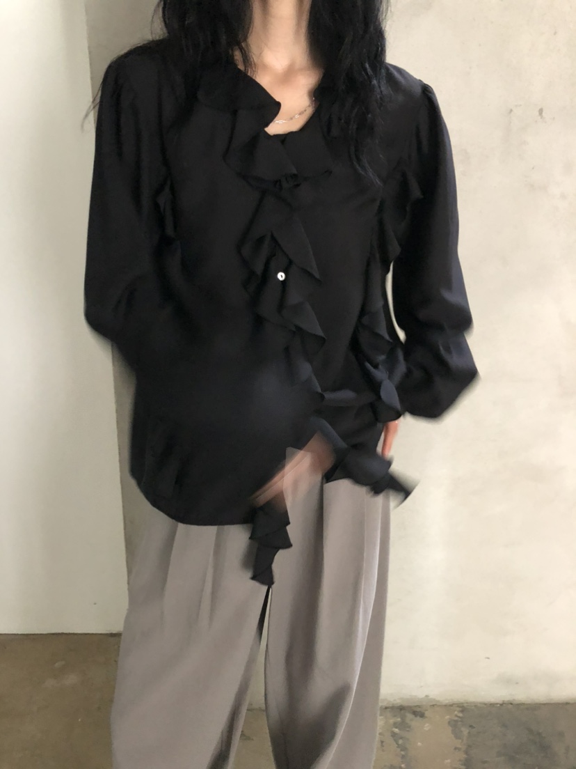 MOVENNE東大門代購女裝新款休閑時尚熱賣真品推薦襯衫蕾絲衫MOVENNE襯衫/蕾絲衫