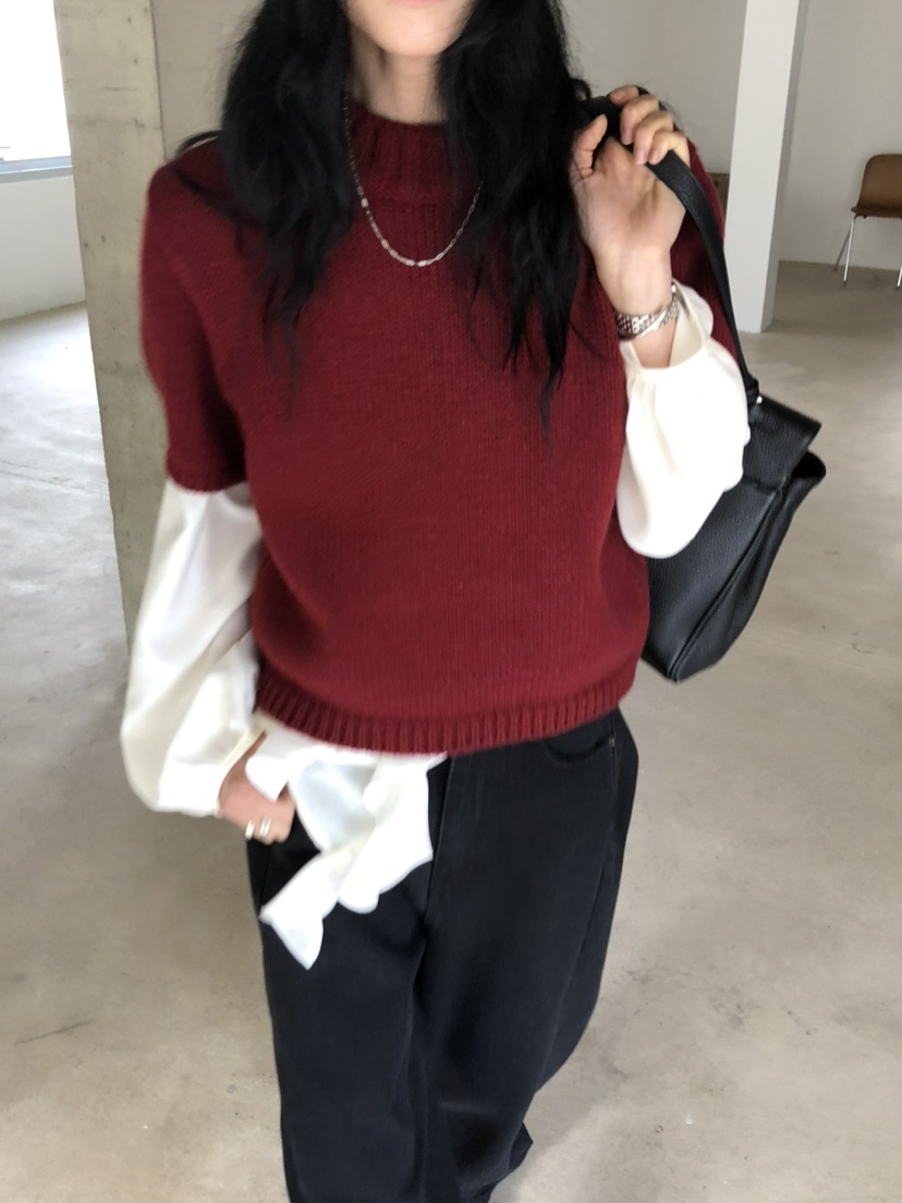 MOVENNE東大門代購女裝新款休閑時尚熱賣真品推薦襯衫蕾絲衫MOVENNE襯衫/蕾絲衫