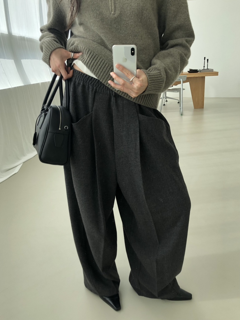 LE VASE韓國代購女裝新款人氣時尚熱賣休閑推薦真品休閑褲LE VASE休閑褲