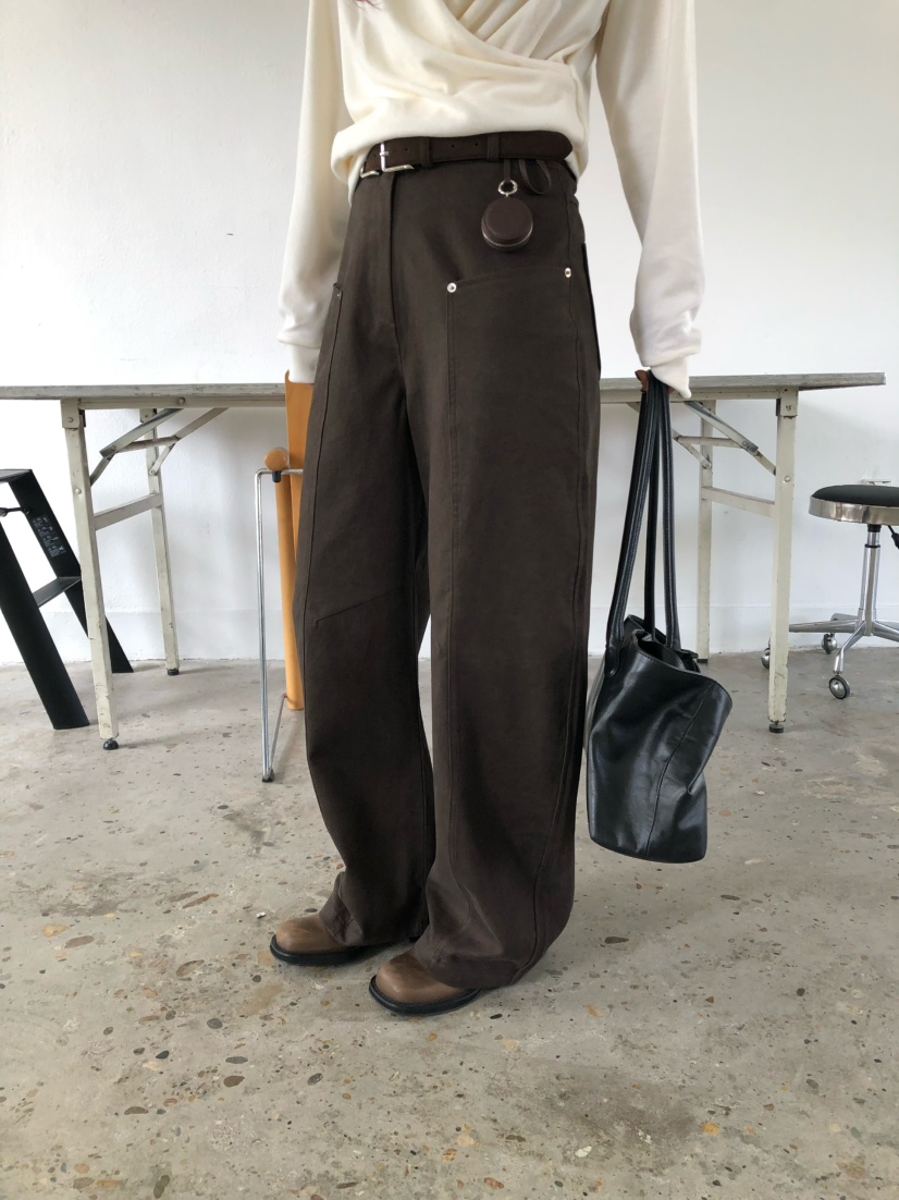 OPHEL WOOD韓國代購女裝新品人氣熱賣時尚牛仔褲不含腰帶OPHEL WOOD牛仔褲